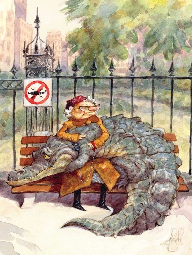 Crocodile Tears Fine Art