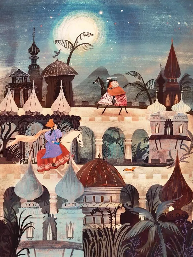 Night Saga Landscape