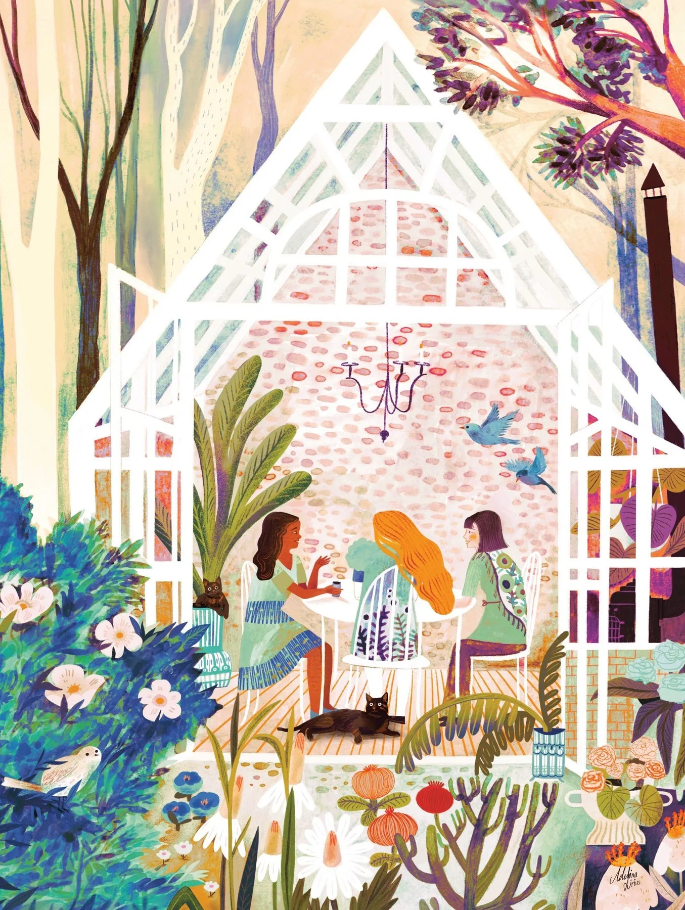At the Greenhouse
