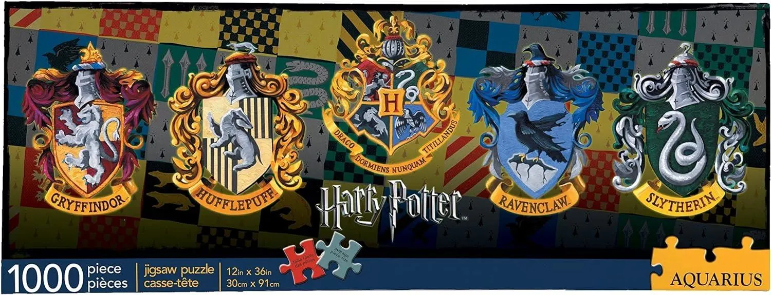 Harry Potter - Crests Slim Puzzle