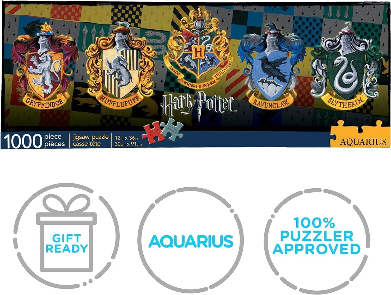 Harry Potter - Crests Slim Puzzle