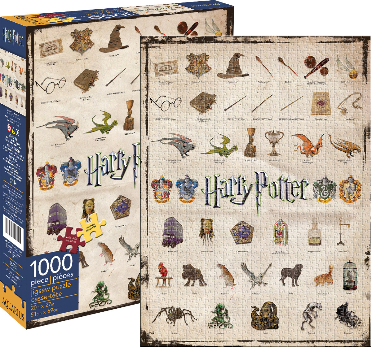 Harry Potter Icons Fantasy Jigsaw Puzzle
