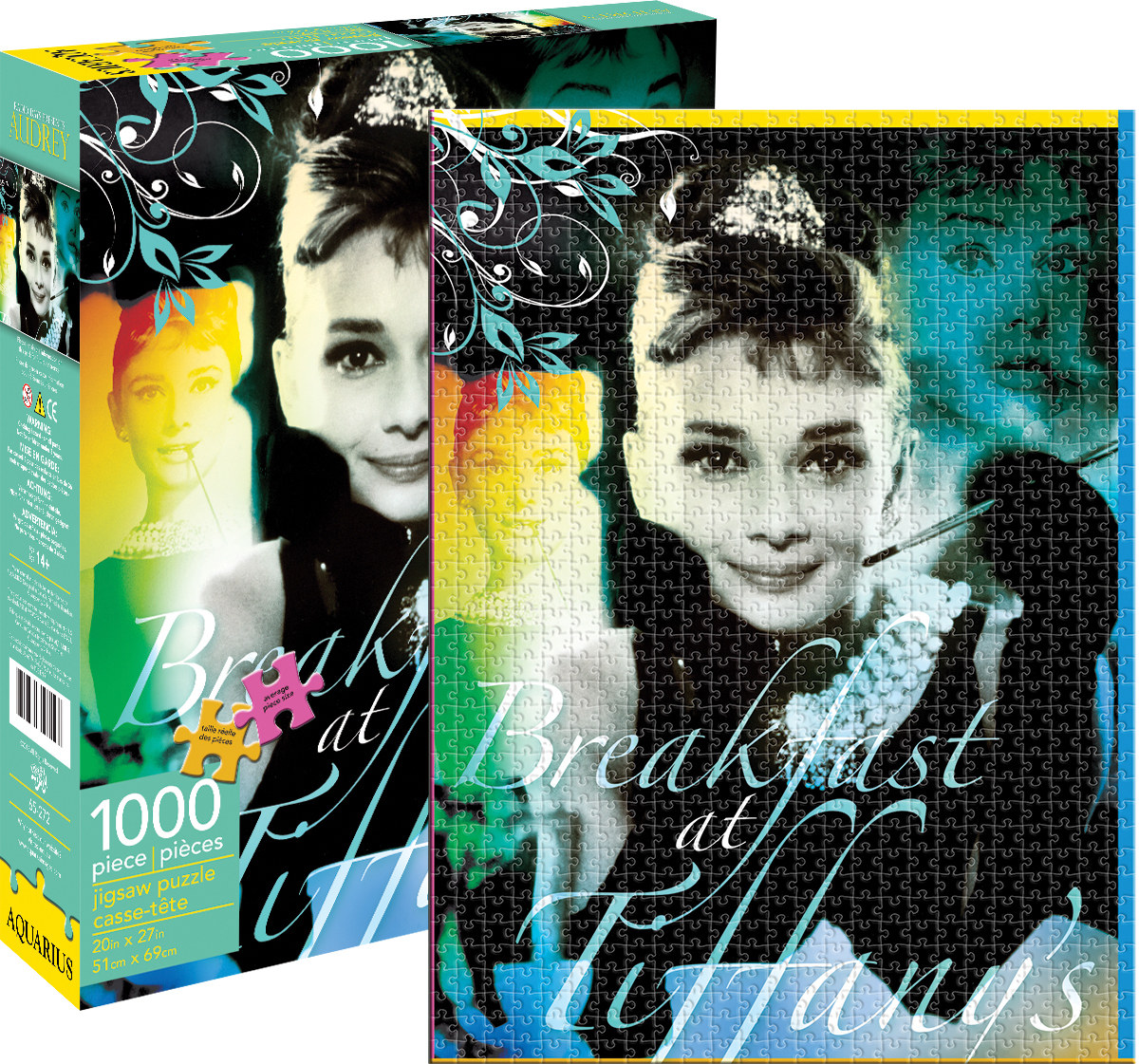 Audrey Breakfast Famous People Jigsaw Puzzle