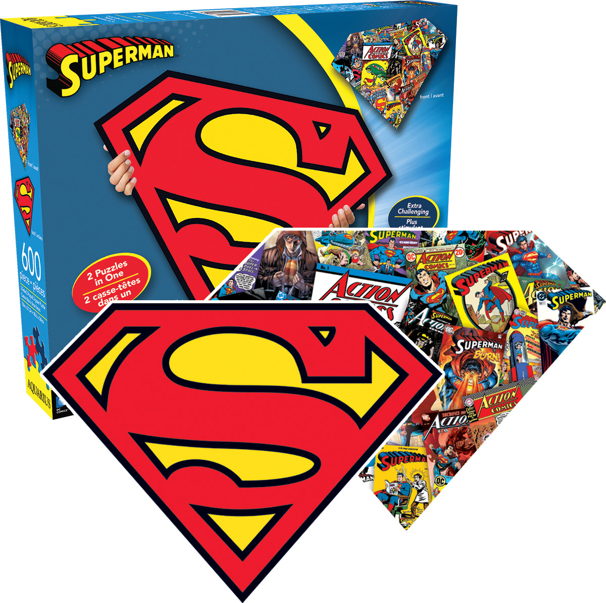 Superman Logo Movies & TV Jigsaw Puzzle