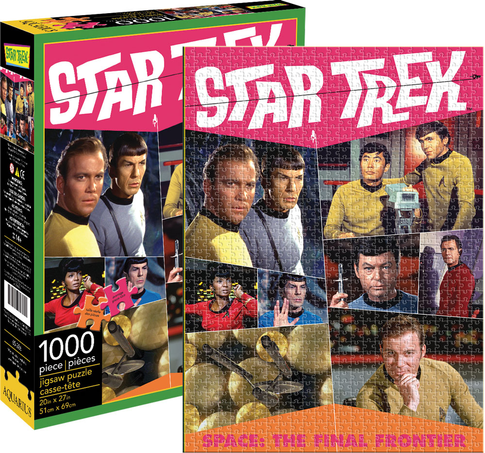 Star Trek Retro Movies & TV Jigsaw Puzzle