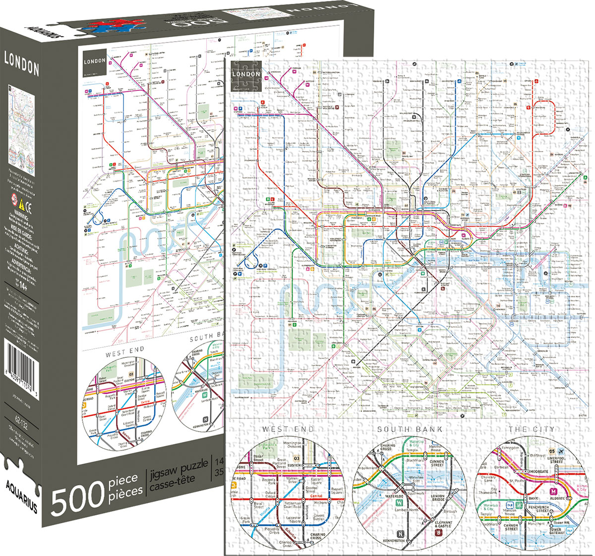 London Underground Maps & Geography Jigsaw Puzzle