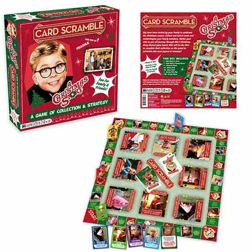 A Christmas Story Card Scramble