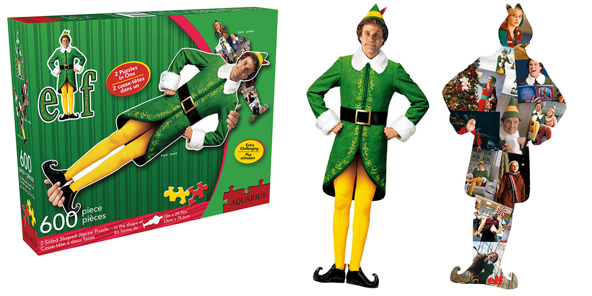 Elf Movies & TV Shaped Puzzle