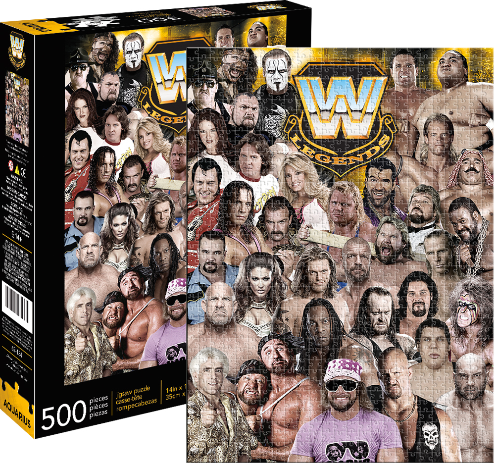WWE Legends Famous People Jigsaw Puzzle
