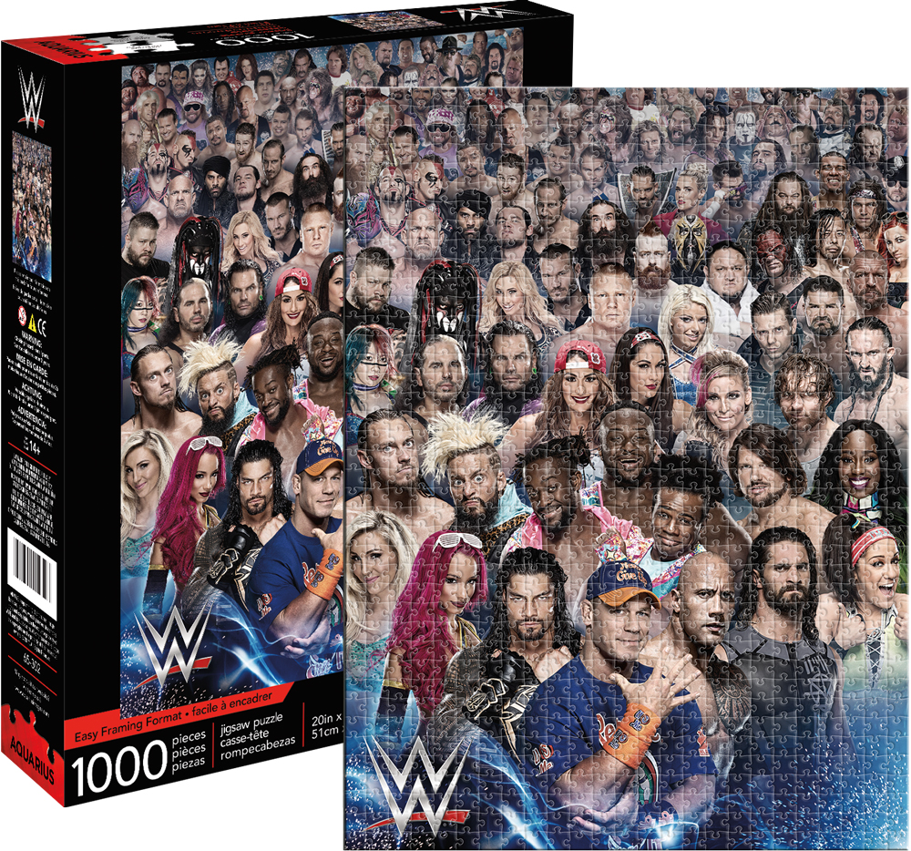WWE Cast Famous People Jigsaw Puzzle