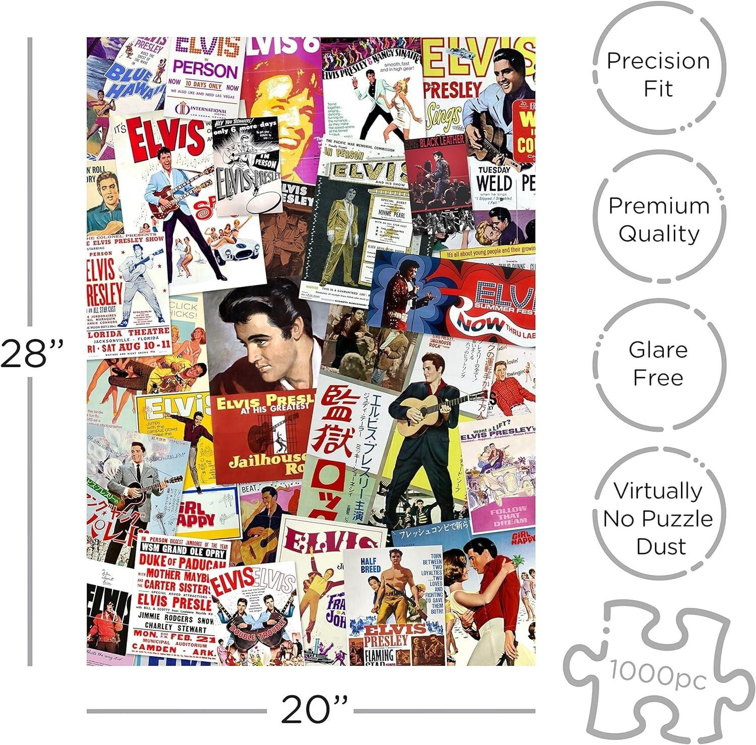 Elvis Movie Poster Collage