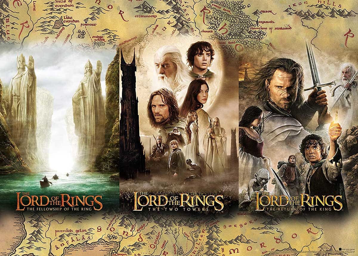Lord of the Rings Triptych Fantasy