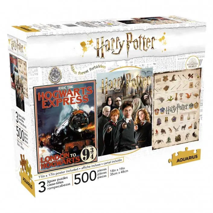 Harry Potter 500pc x 3 - Scratch and Dent Fantasy
