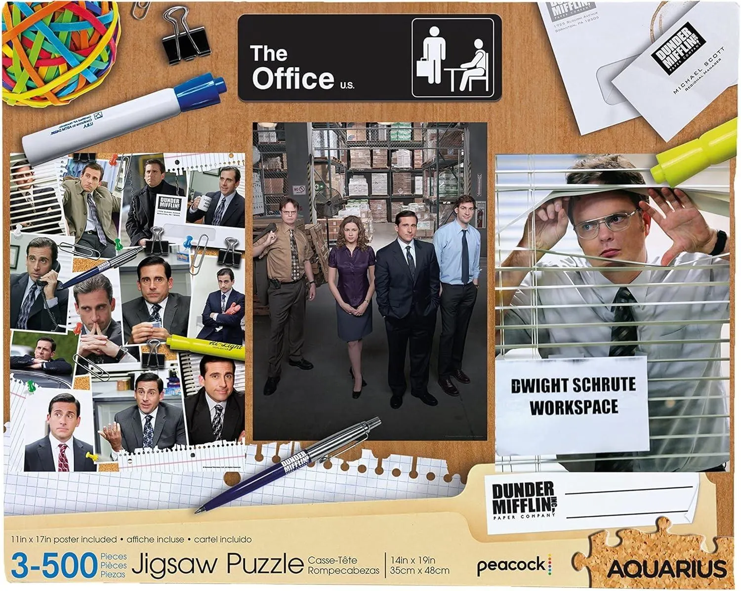 The Office 3 x 500pc Puzzle Set