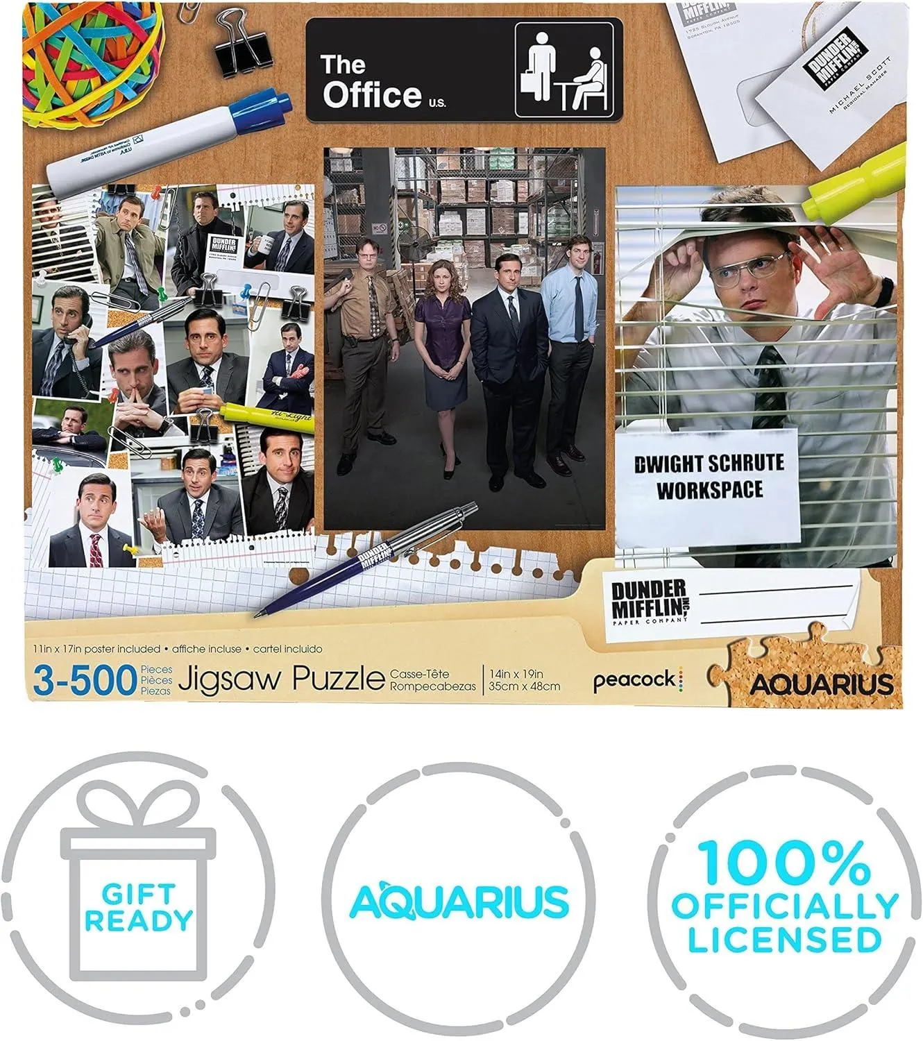 The Office 3 x 500pc Puzzle Set
