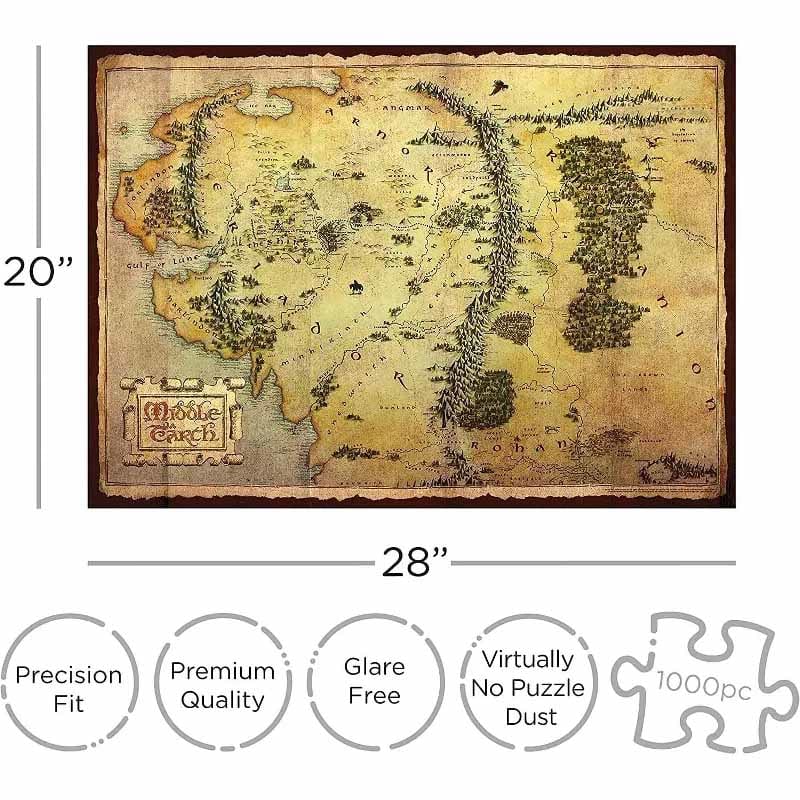 The Hobbit Map