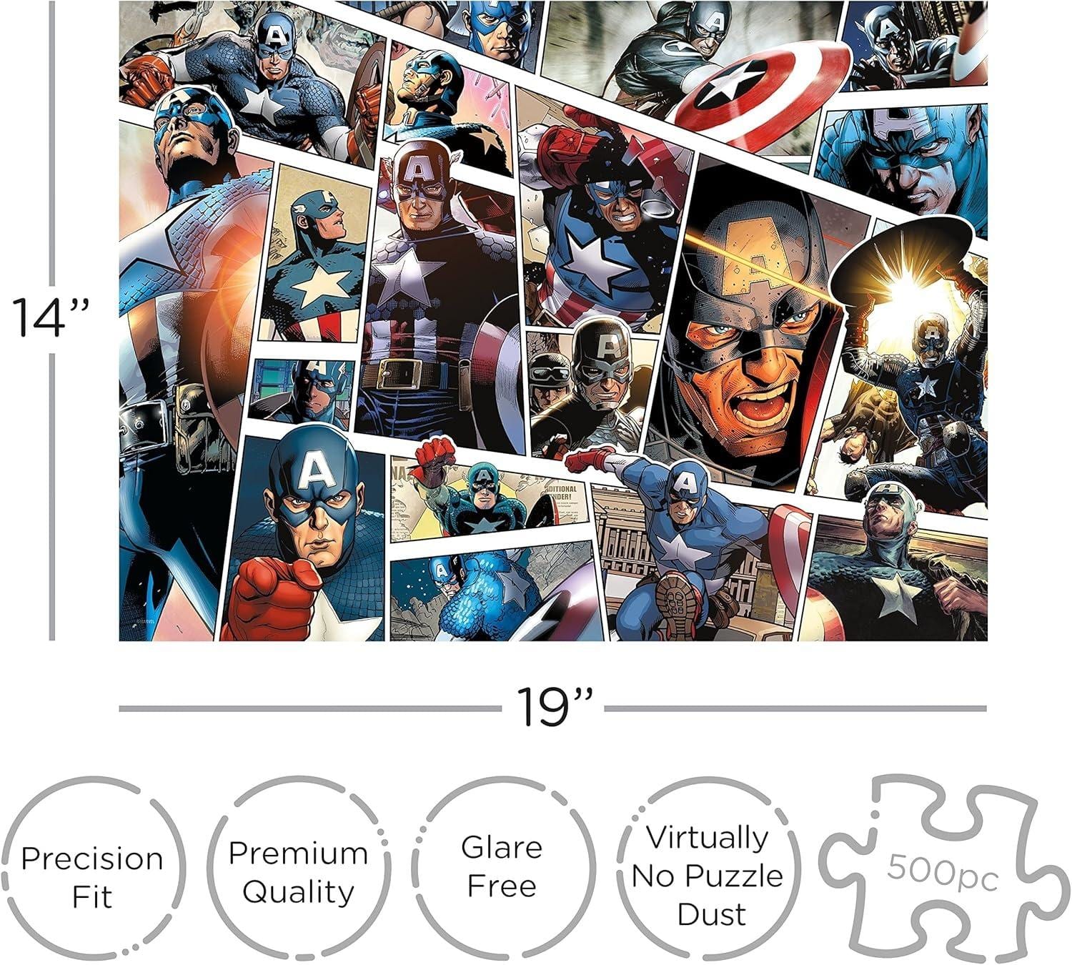 Marvel Captain America Panels