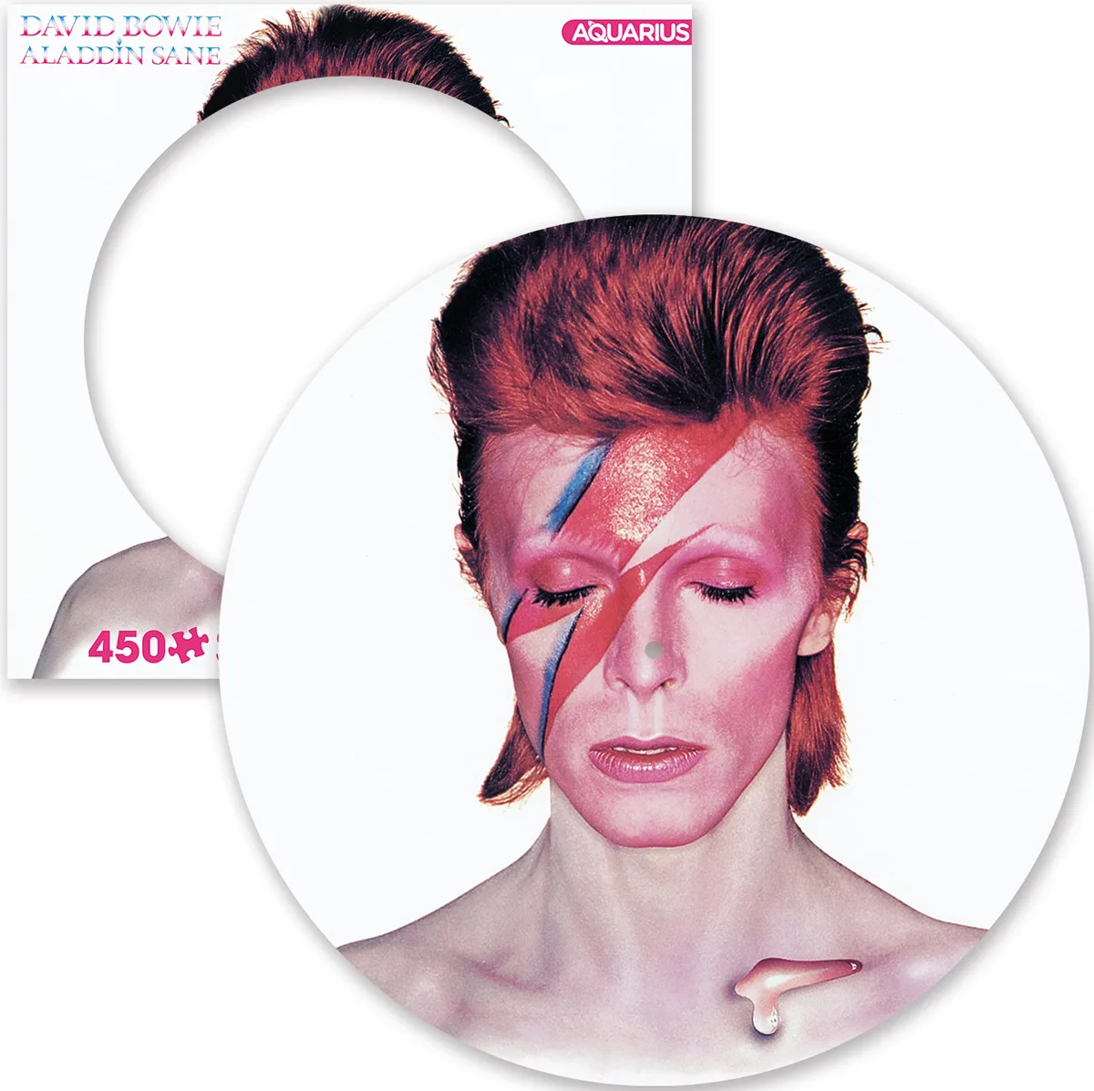 David Bowie Aladdin Sane Picture Disc Puzzle Famous People
