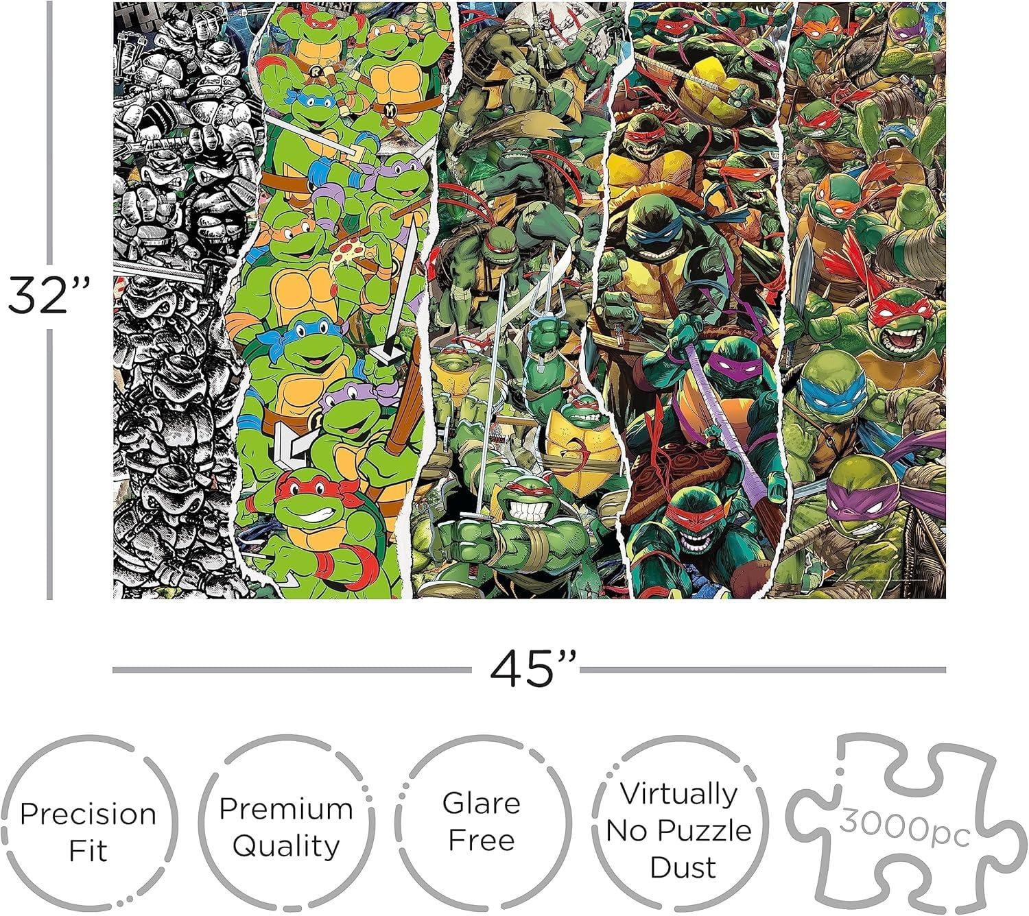 TMNT 3000 Piece Jigsaw Puzzle