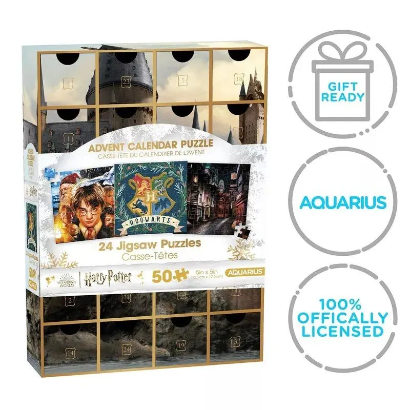 Harry Potter Advent Calendar Puzzle (24 s / 50 Pieces Each)