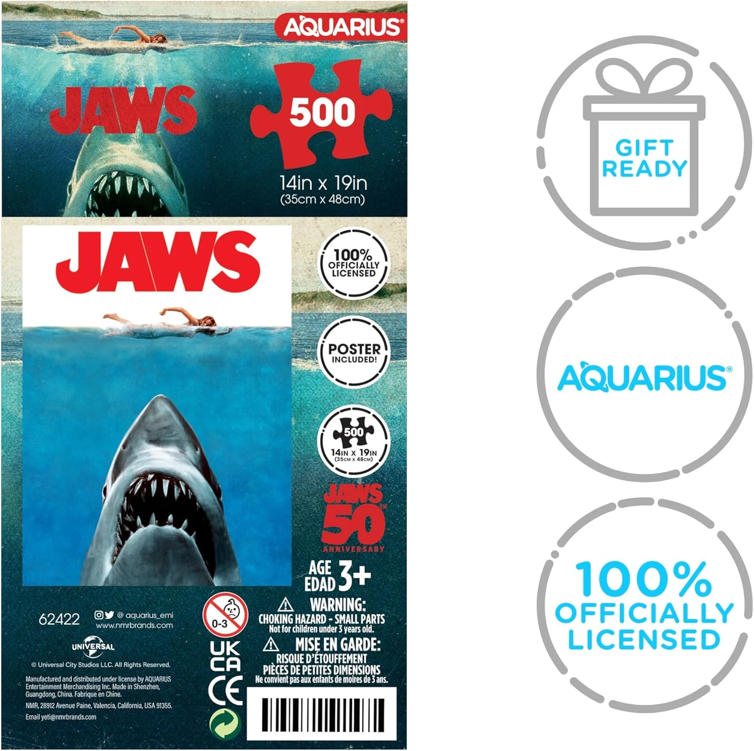 JAWS - One Sheet (Vertical Box)