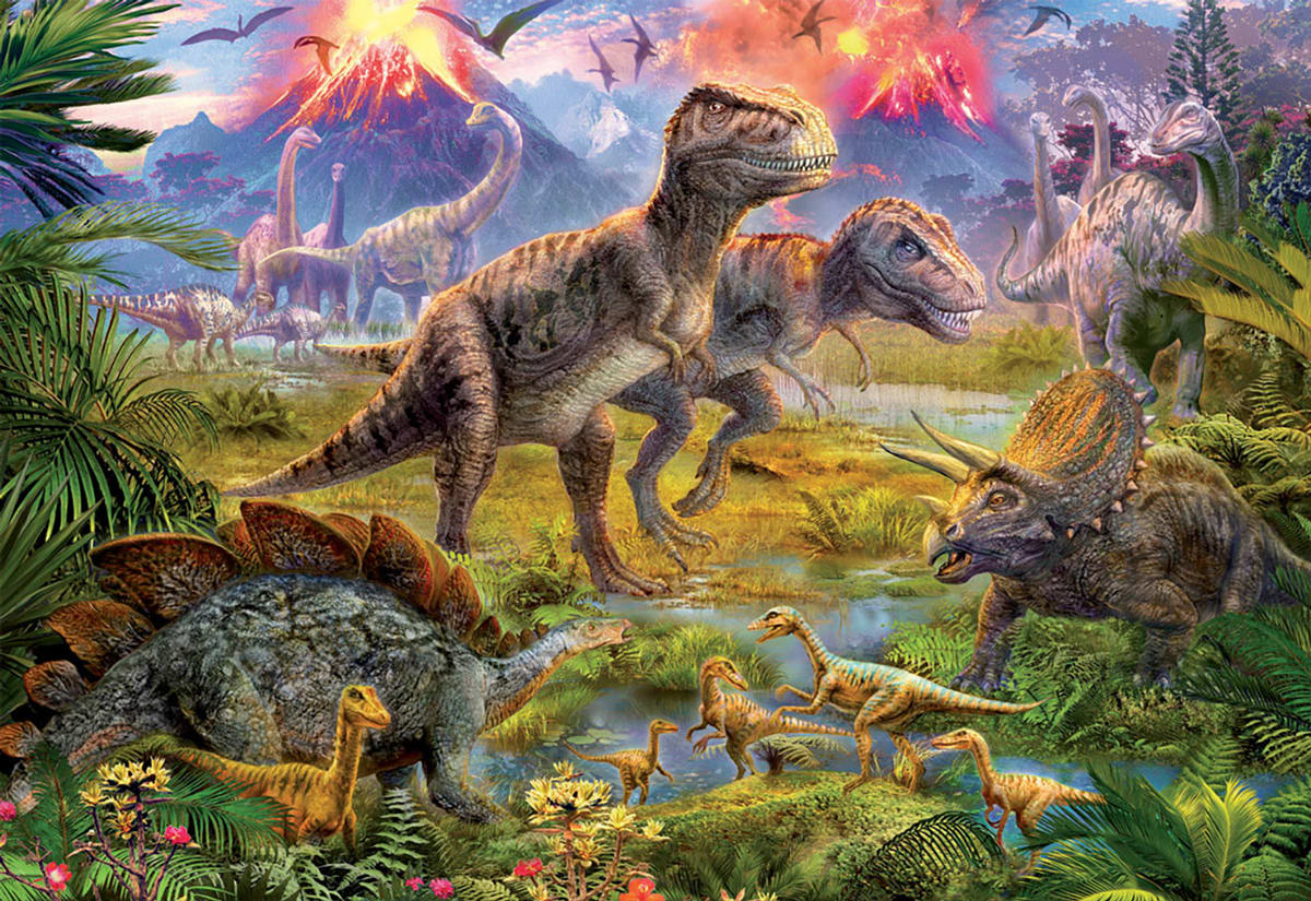 Dinosaur Gathering Dinosaurs