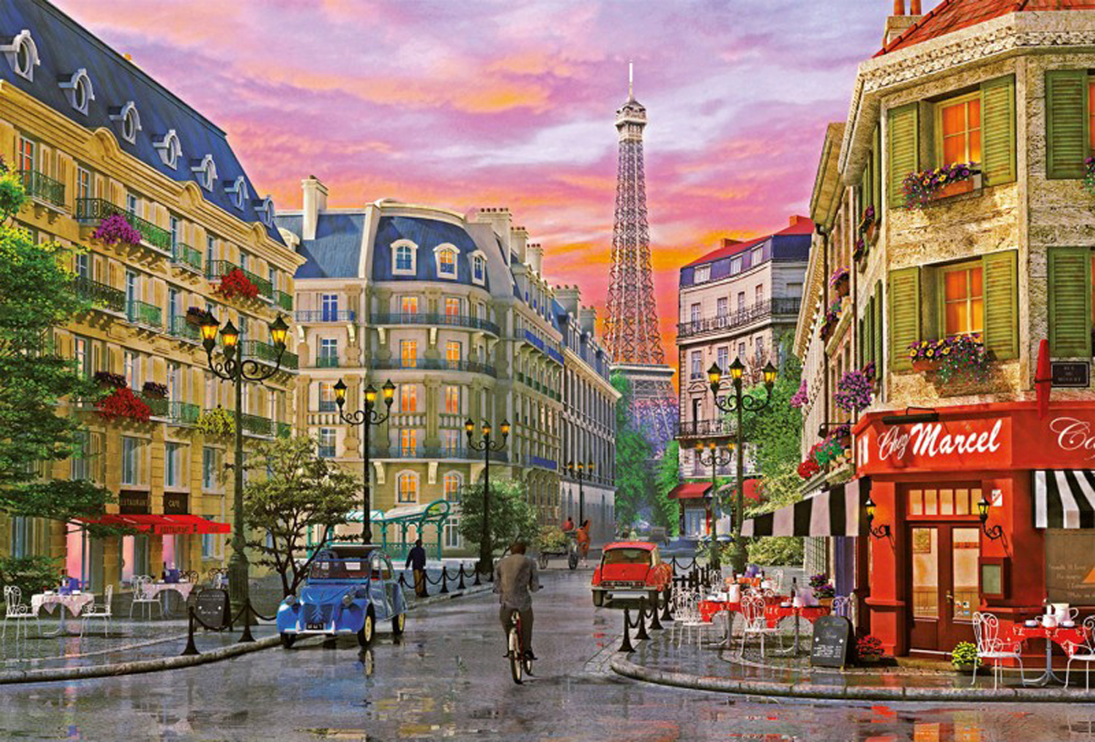 Rue Paris Paris & France Jigsaw Puzzle