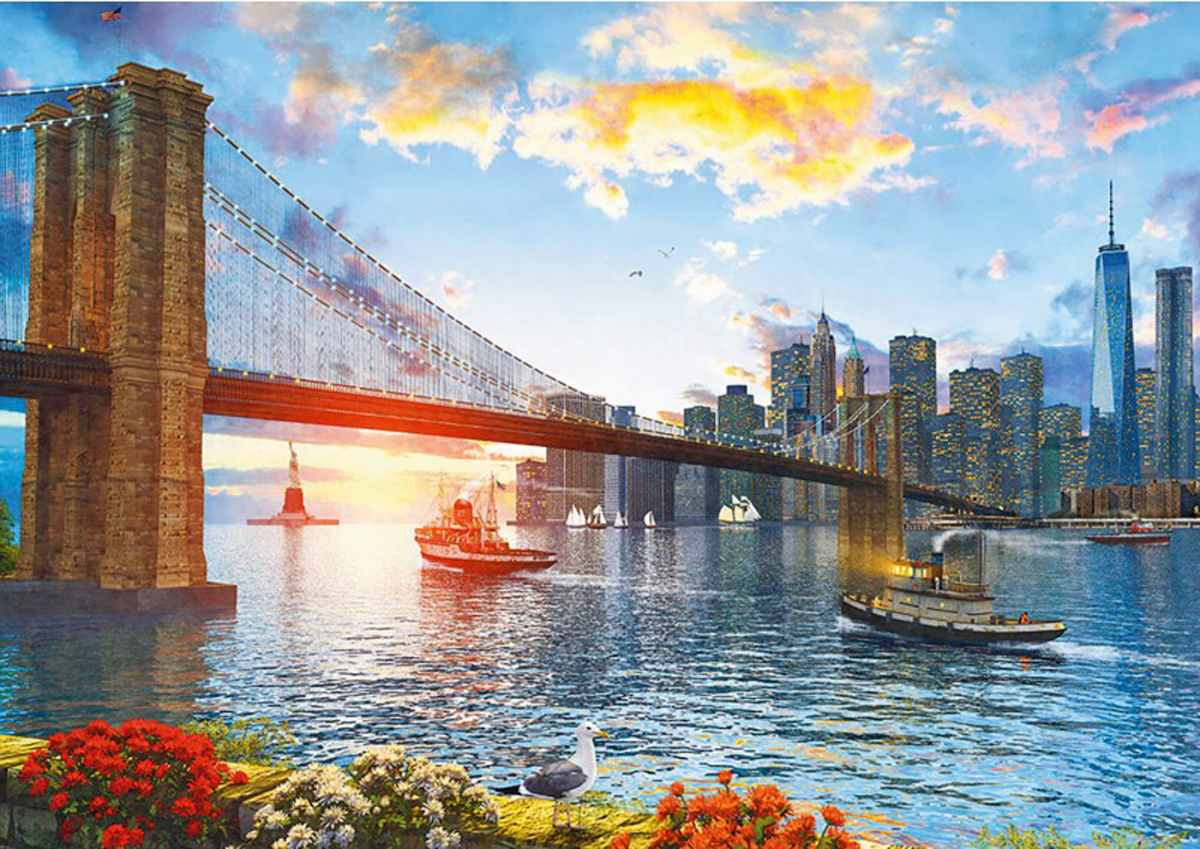 Brooklyn Bridge New York Jigsaw Puzzle