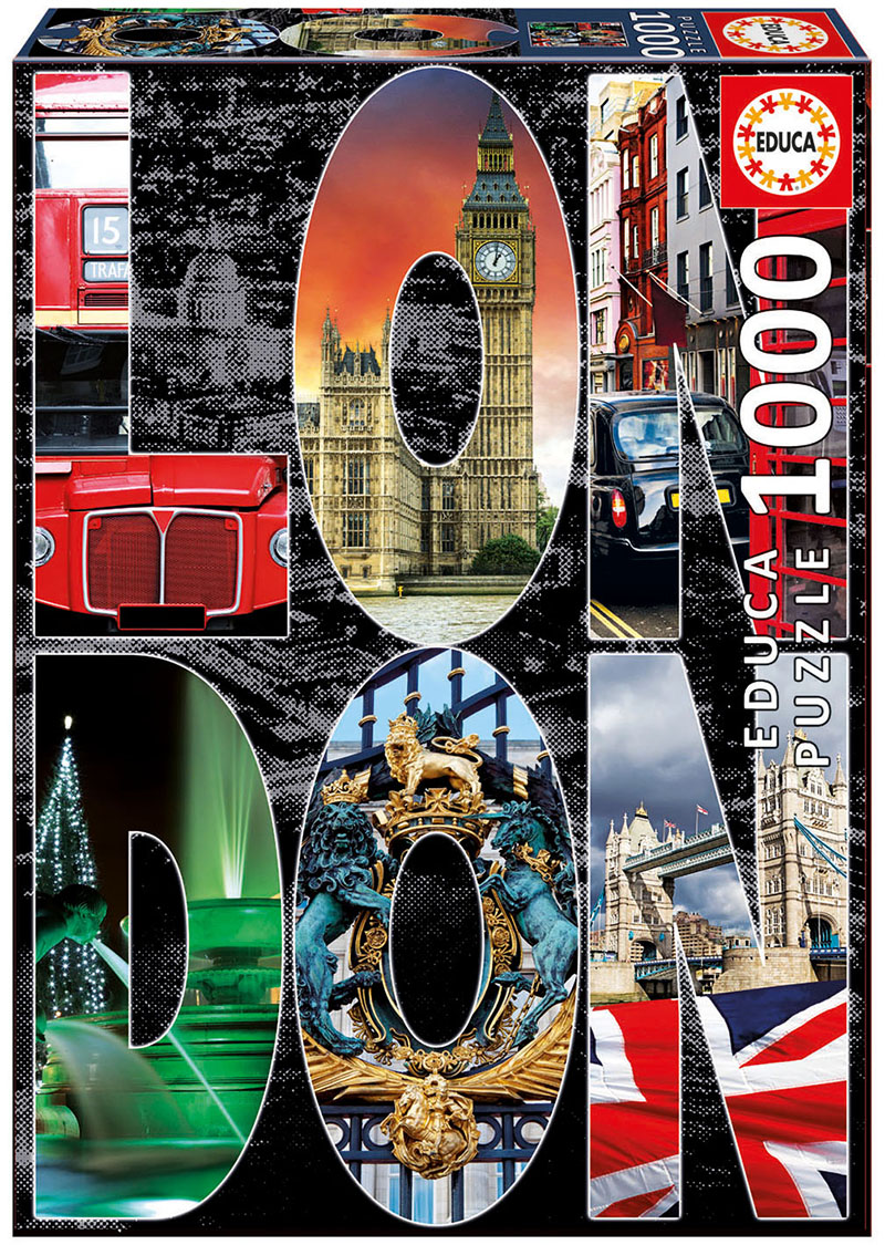 London Collage Landmarks & Monuments Jigsaw Puzzle
