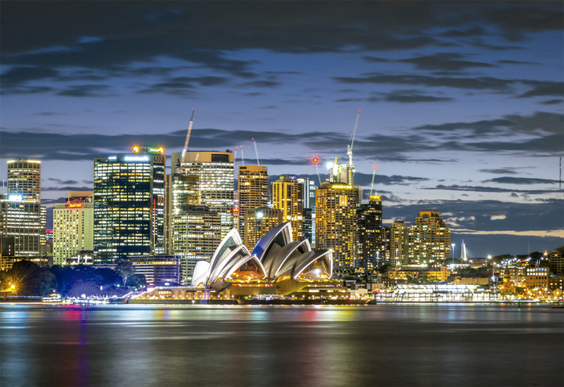 Sydney City Twilight Landmarks & Monuments Jigsaw Puzzle