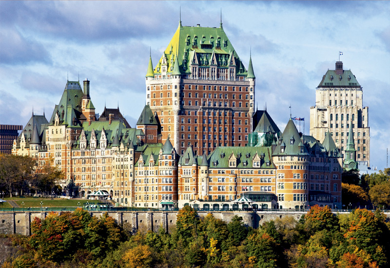 The Chateau Frontenac, Canada Landmarks & Monuments Jigsaw Puzzle