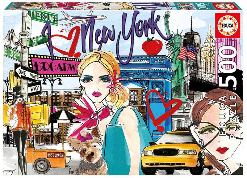 Take Me to New York New York Jigsaw Puzzle