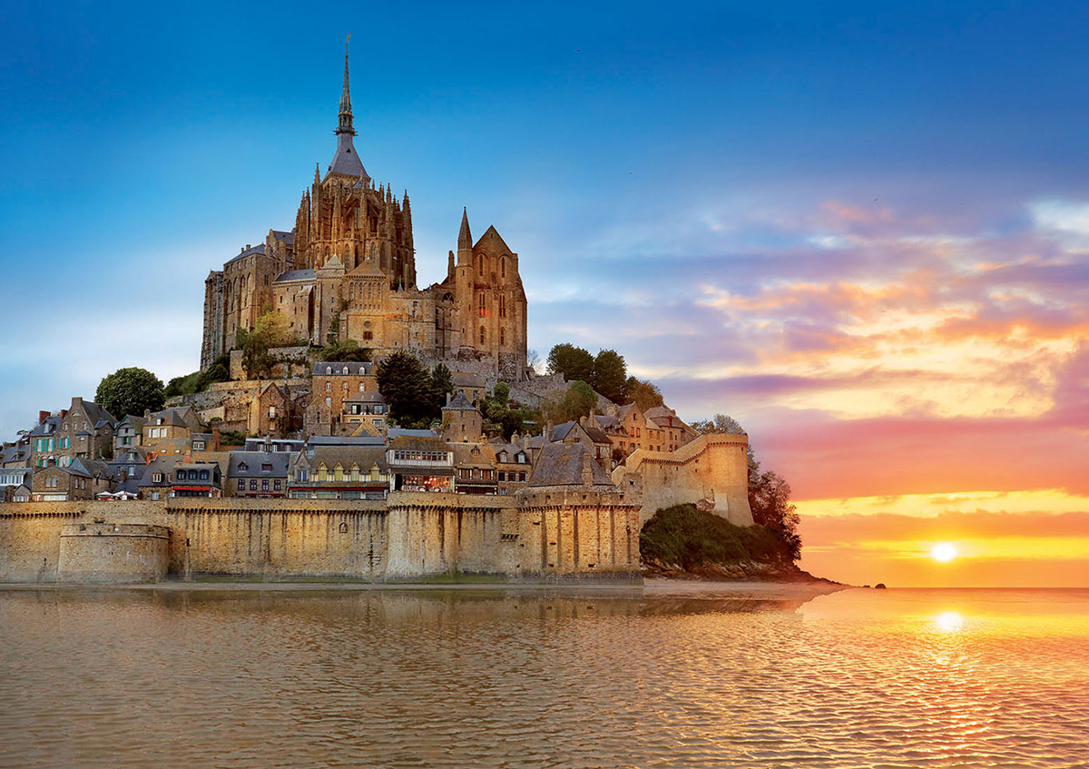 Mont Saint Michel, France Jigsaw Puzzle