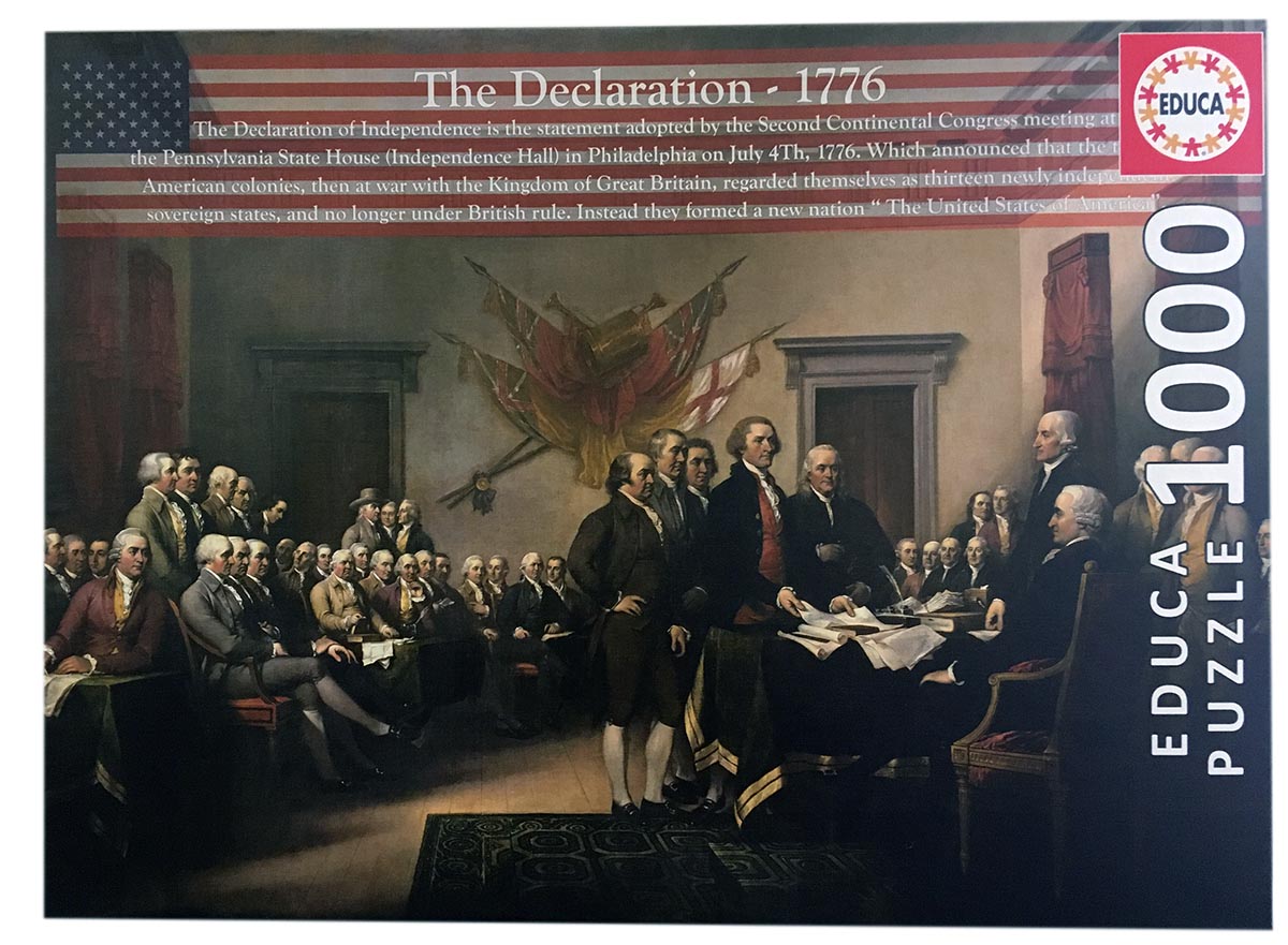 The Declaration History Jigsaw Puzzle