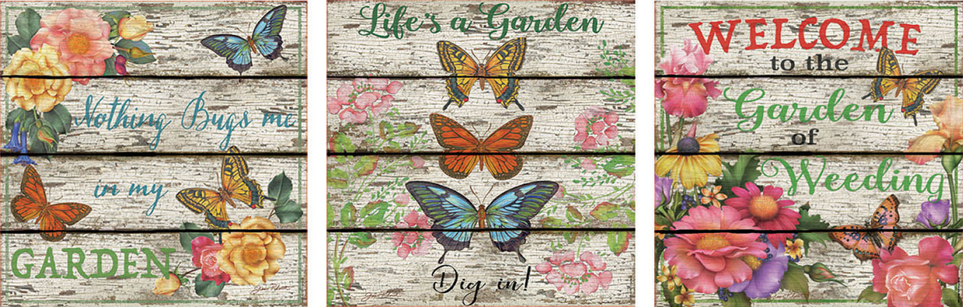 Country Garden Butterflies and Insects Jigsaw Puzzle