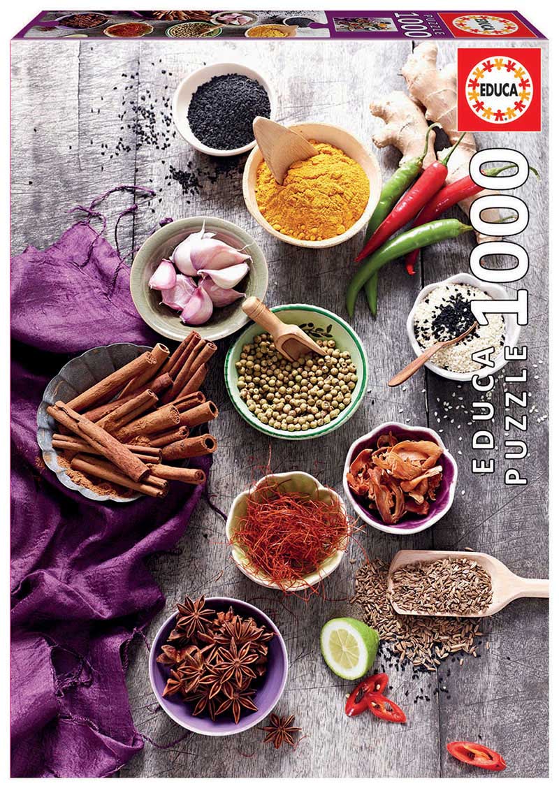 Assorted Spices Food and Drink Jigsaw Puzzle