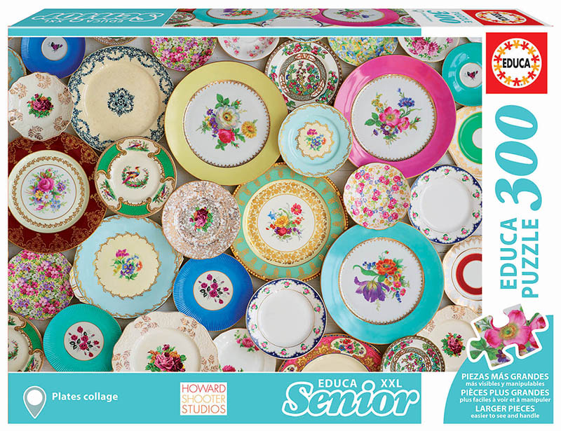 Plates Collage Jigsaw Puzzle