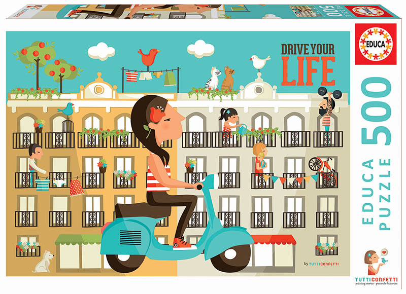 Drive Your Life Travel Jigsaw Puzzle