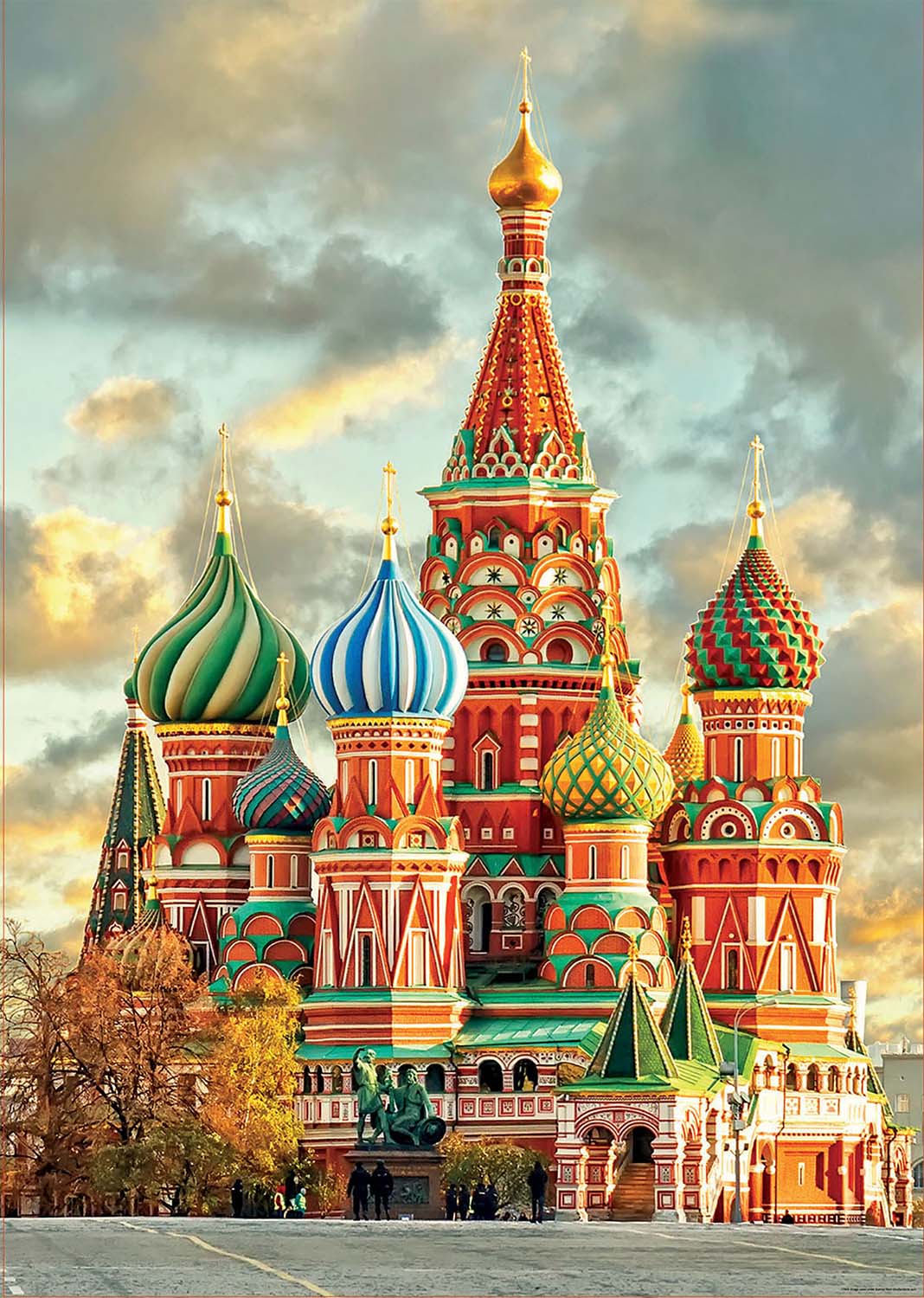 St. Basil's Cathedral, Moscow Religious Jigsaw Puzzle