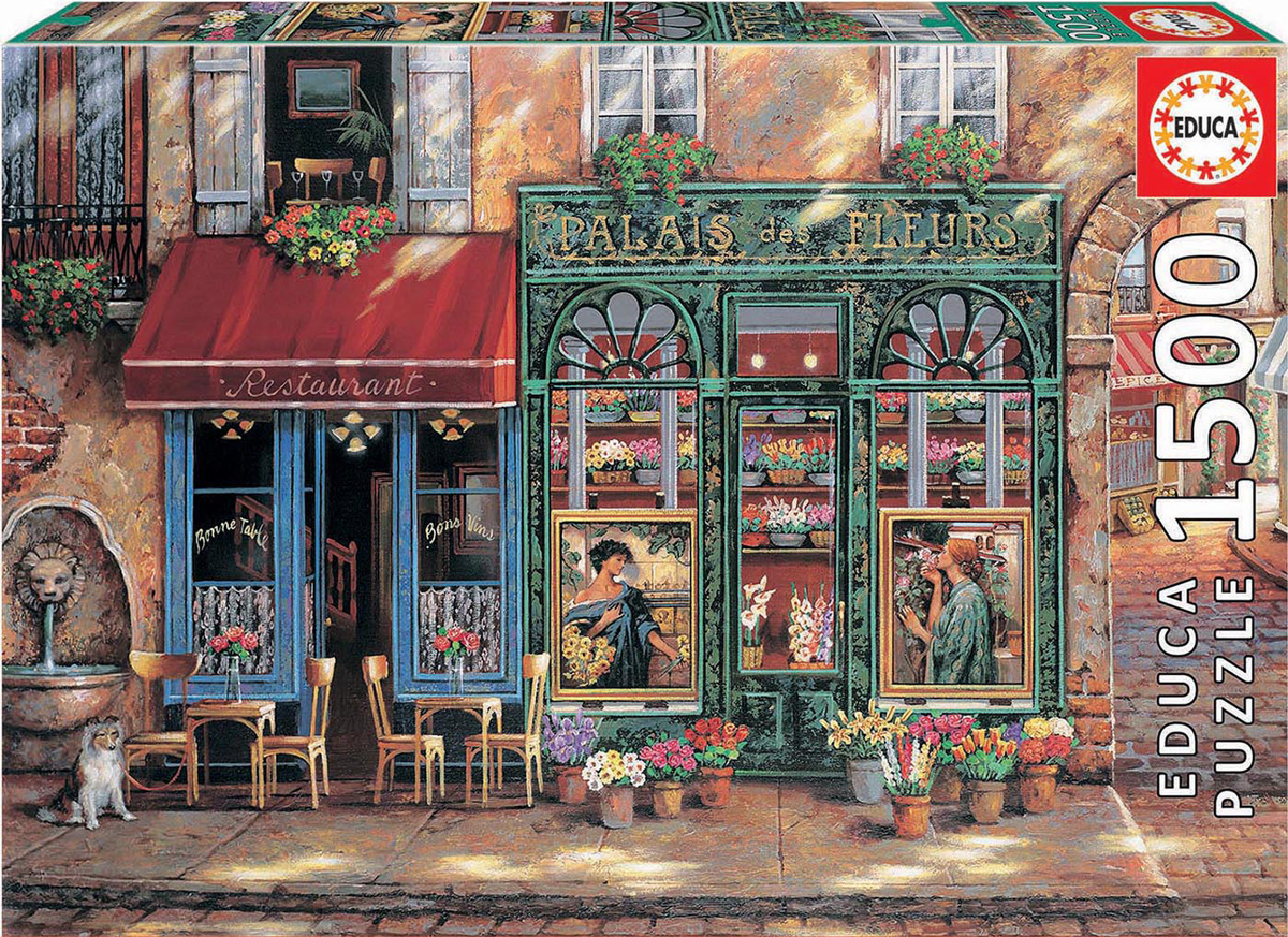 Palais Des Fleurs, 1500 Pieces, Educa | Serious Puzzles