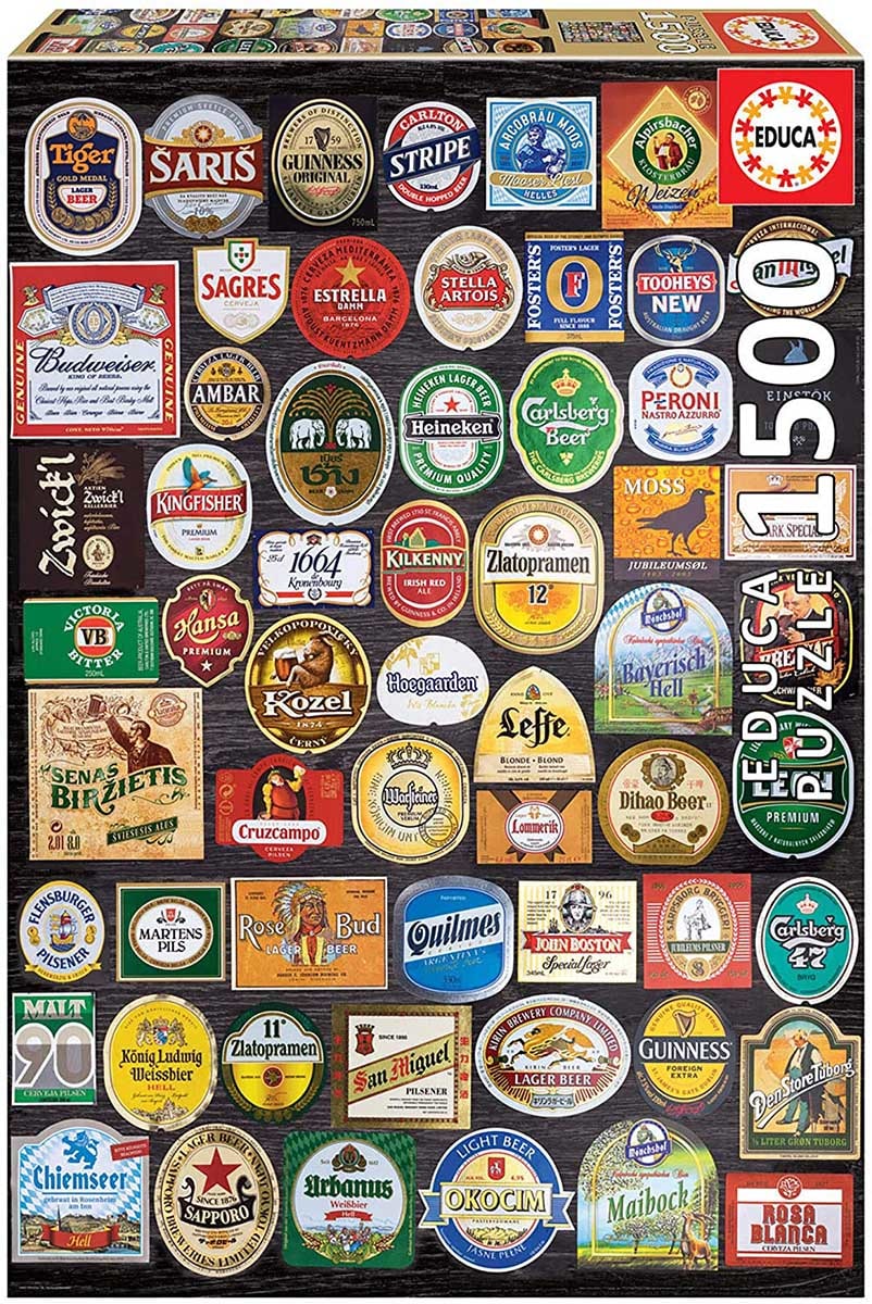 Beer Labels Collage - Scratch and Dent