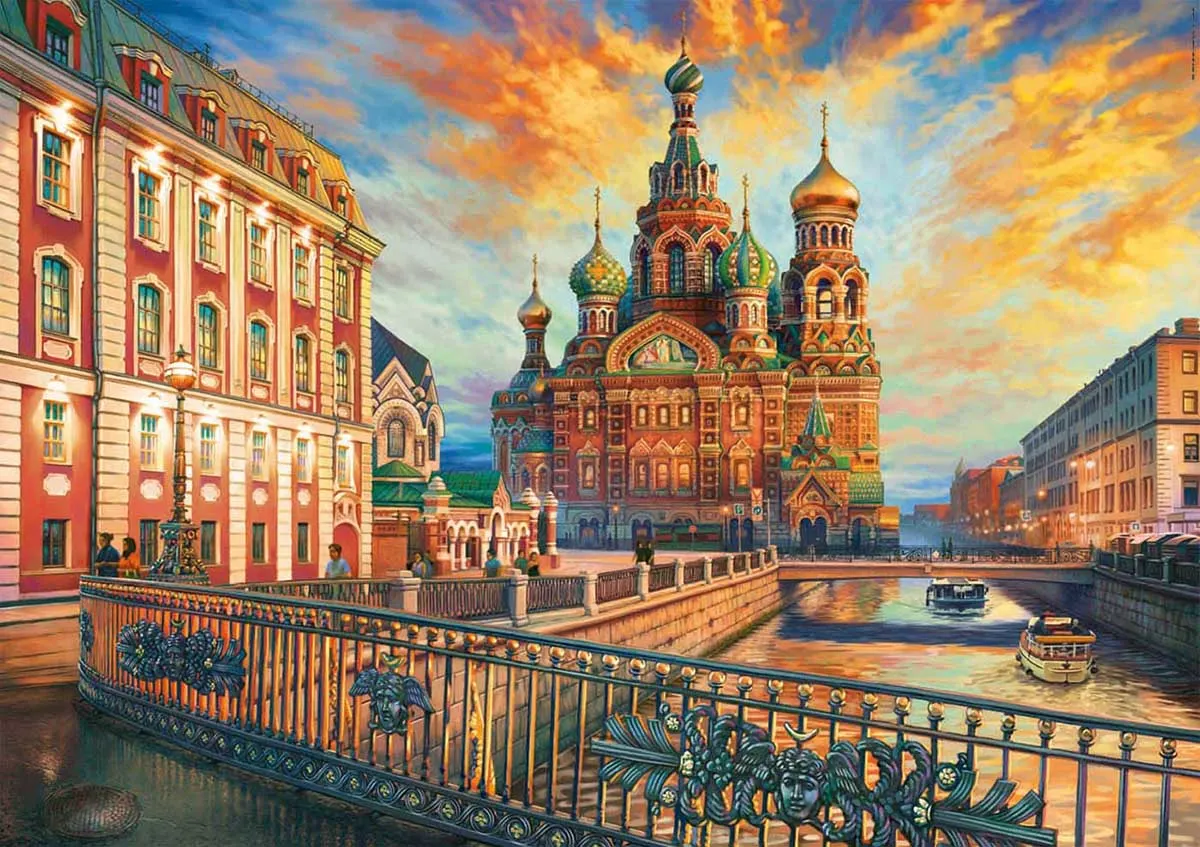 Saint Petersburg - 1500 Piece Jigsaw Puzzle by Educa | Serious Puzzles