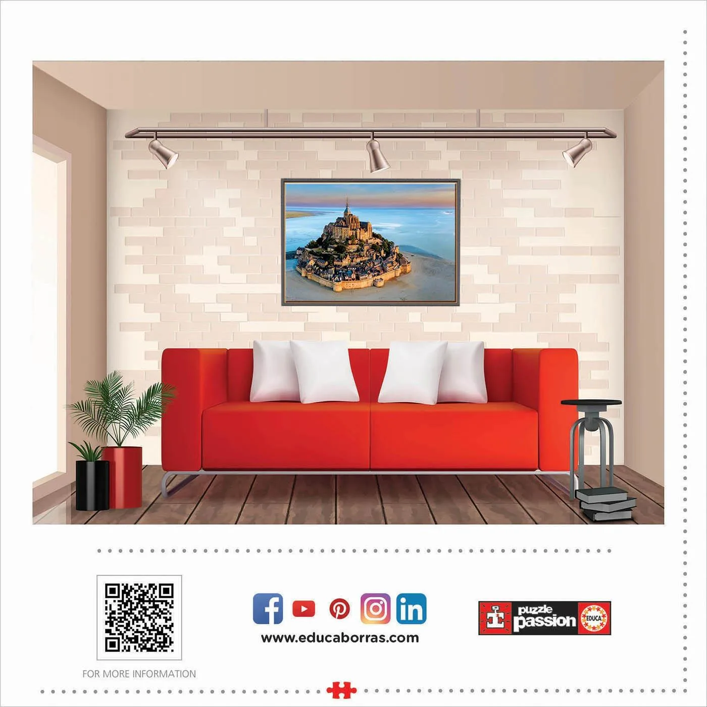 Mont Saint Michel From The Air