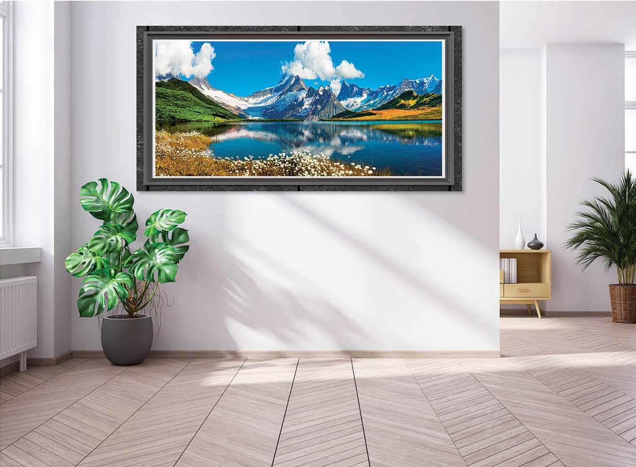 Bernese Range Above Bachalpsee Lake