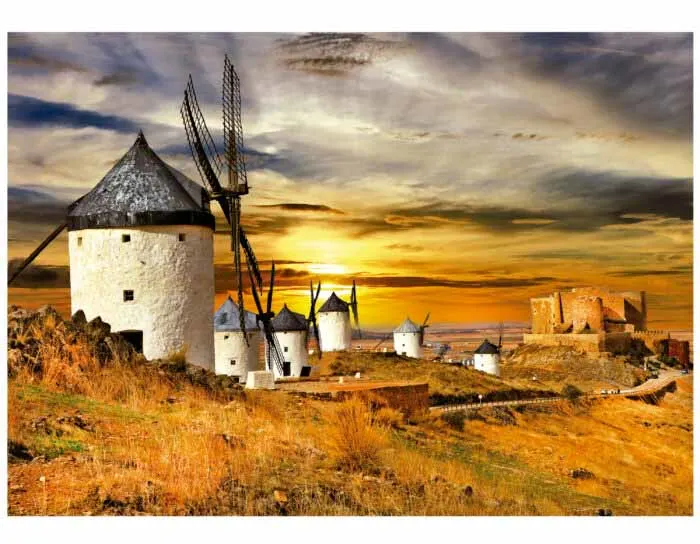Wind Mills, Consuegra Landmarks & Monuments