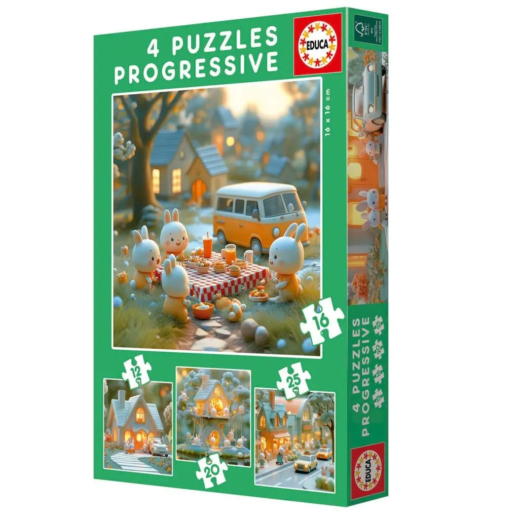 Bunny City 12/16/20/25 Pc