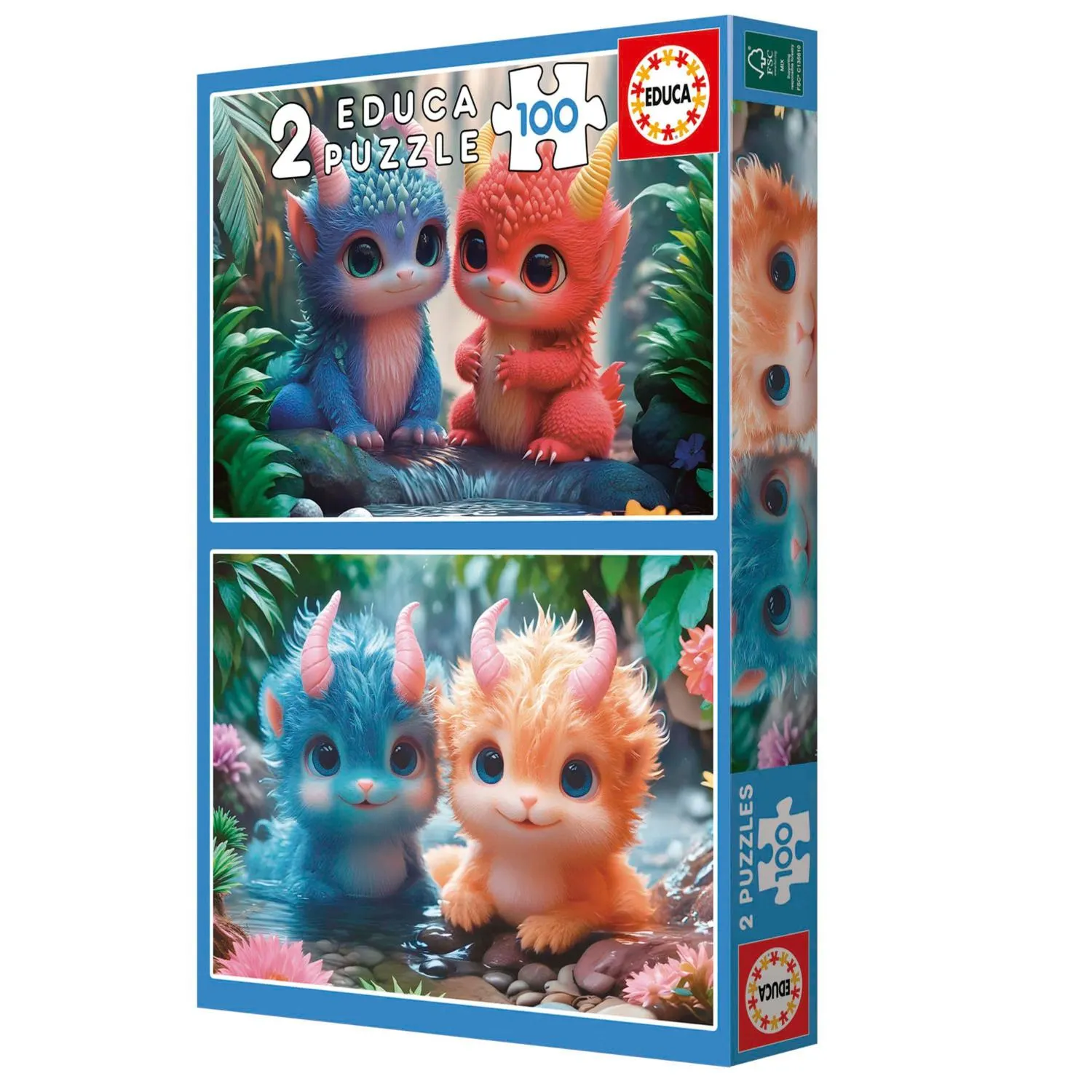 Cute Monsters 2X100 Pc