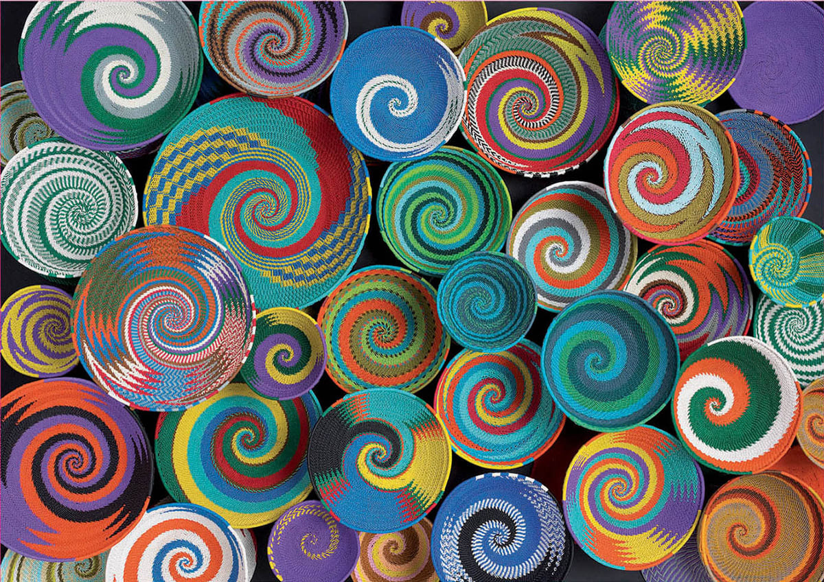 African Baskets Pattern & Geometric
