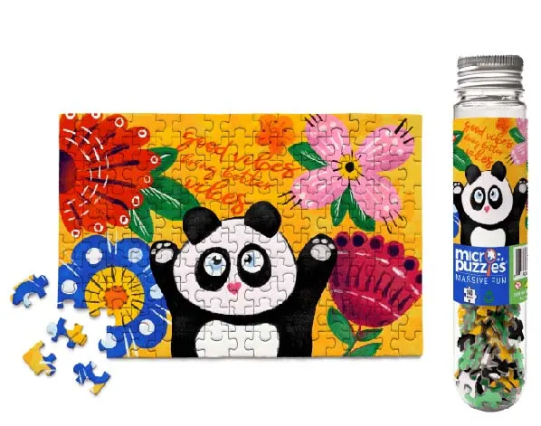 Puzzle Pandas - Good Vibes Bear