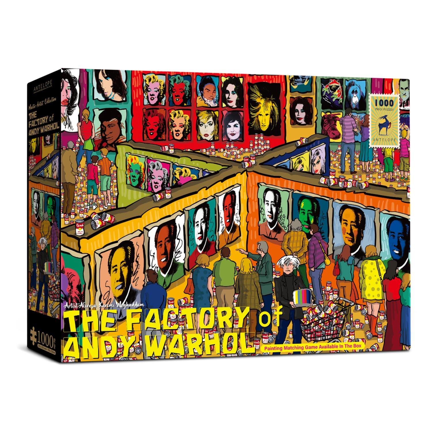 The Factory of Andy Warhol Famous People